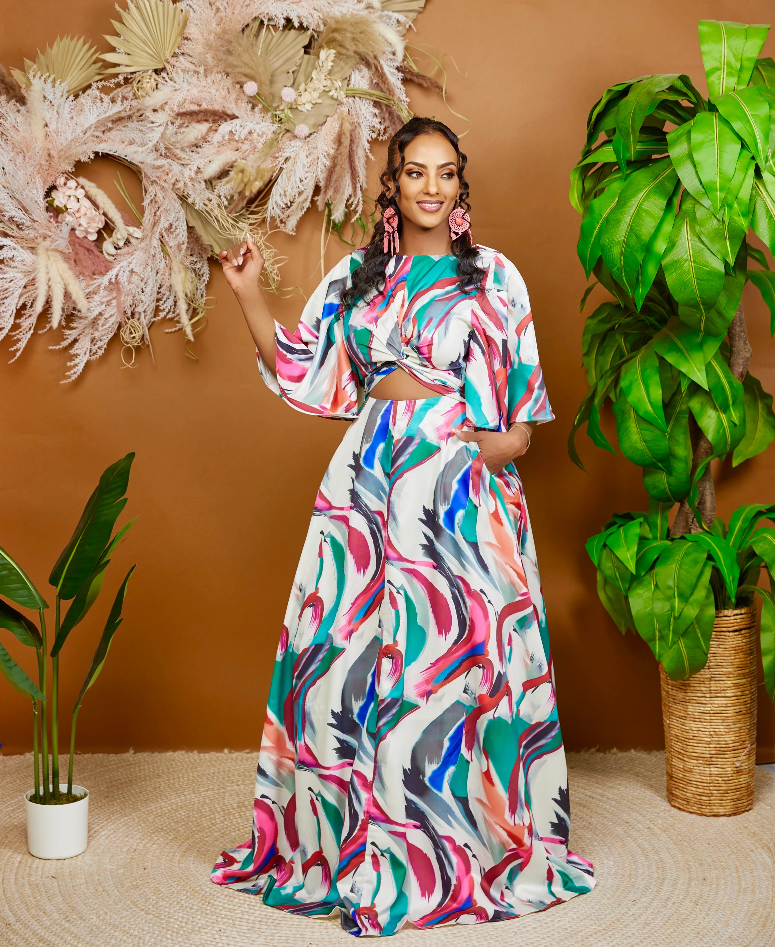 Art WORK MAXI DRESS - Image 3