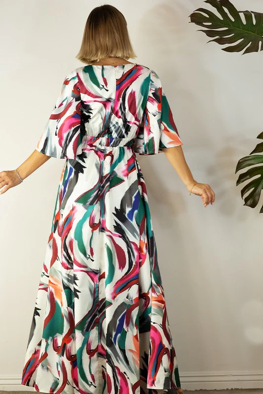 Art WORK MAXI DRESS - Image 5