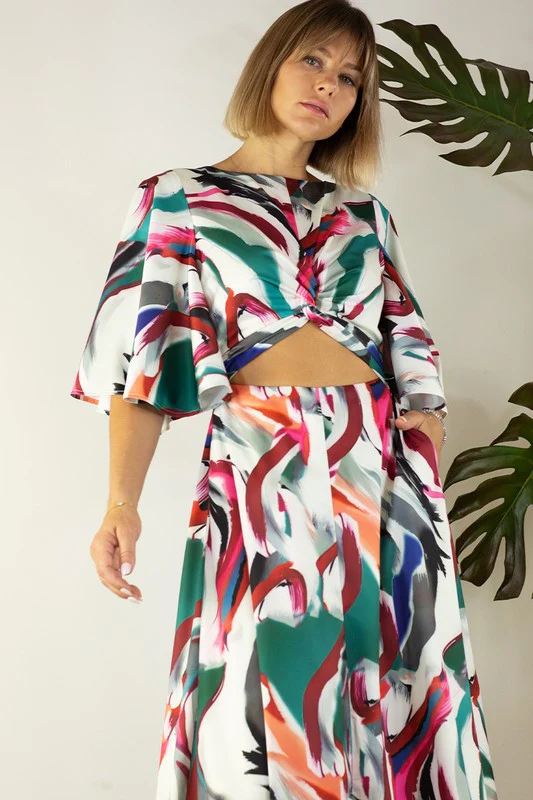 Art WORK MAXI DRESS - Image 6
