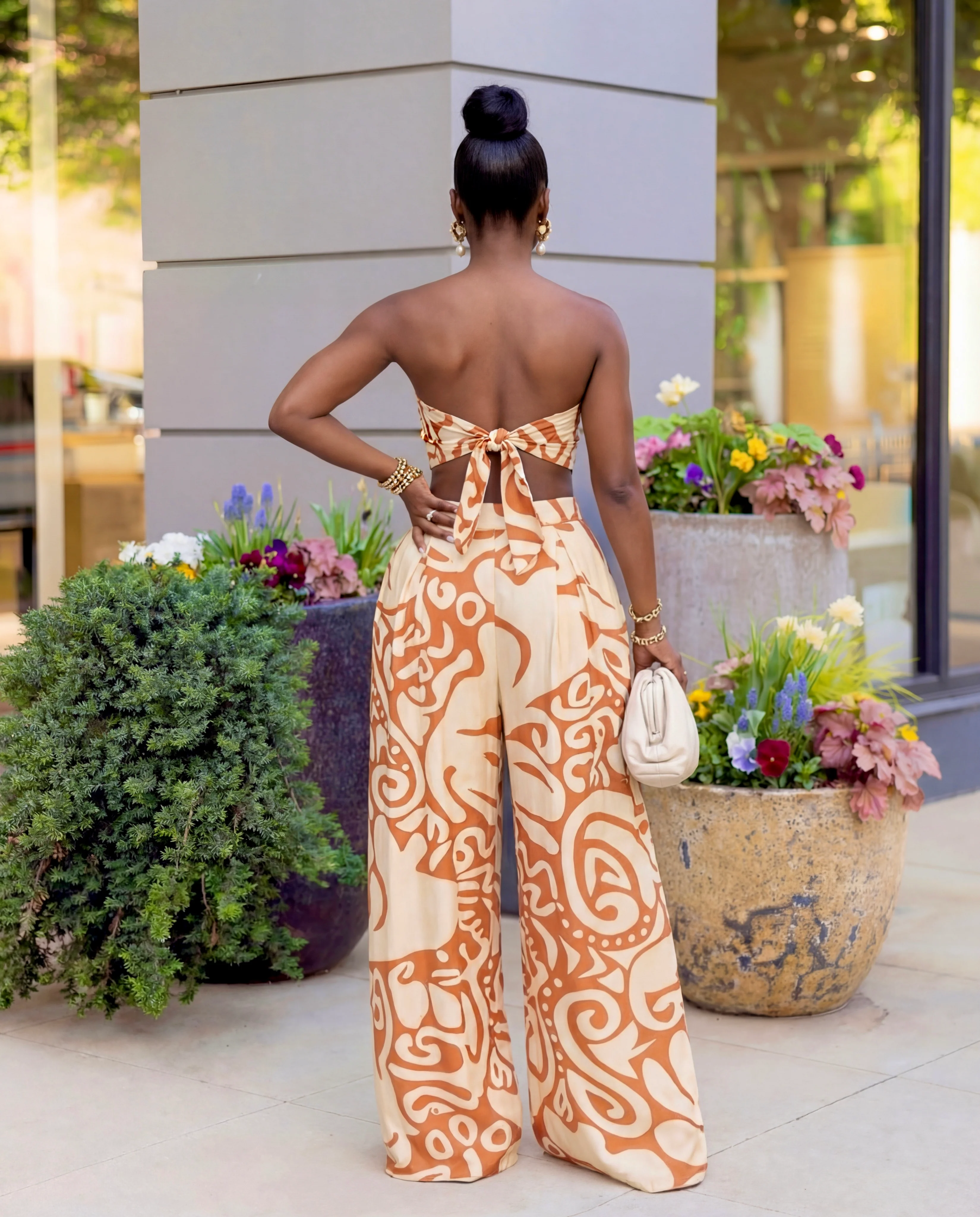 Azul Wide Leg Pants Set - Image 2