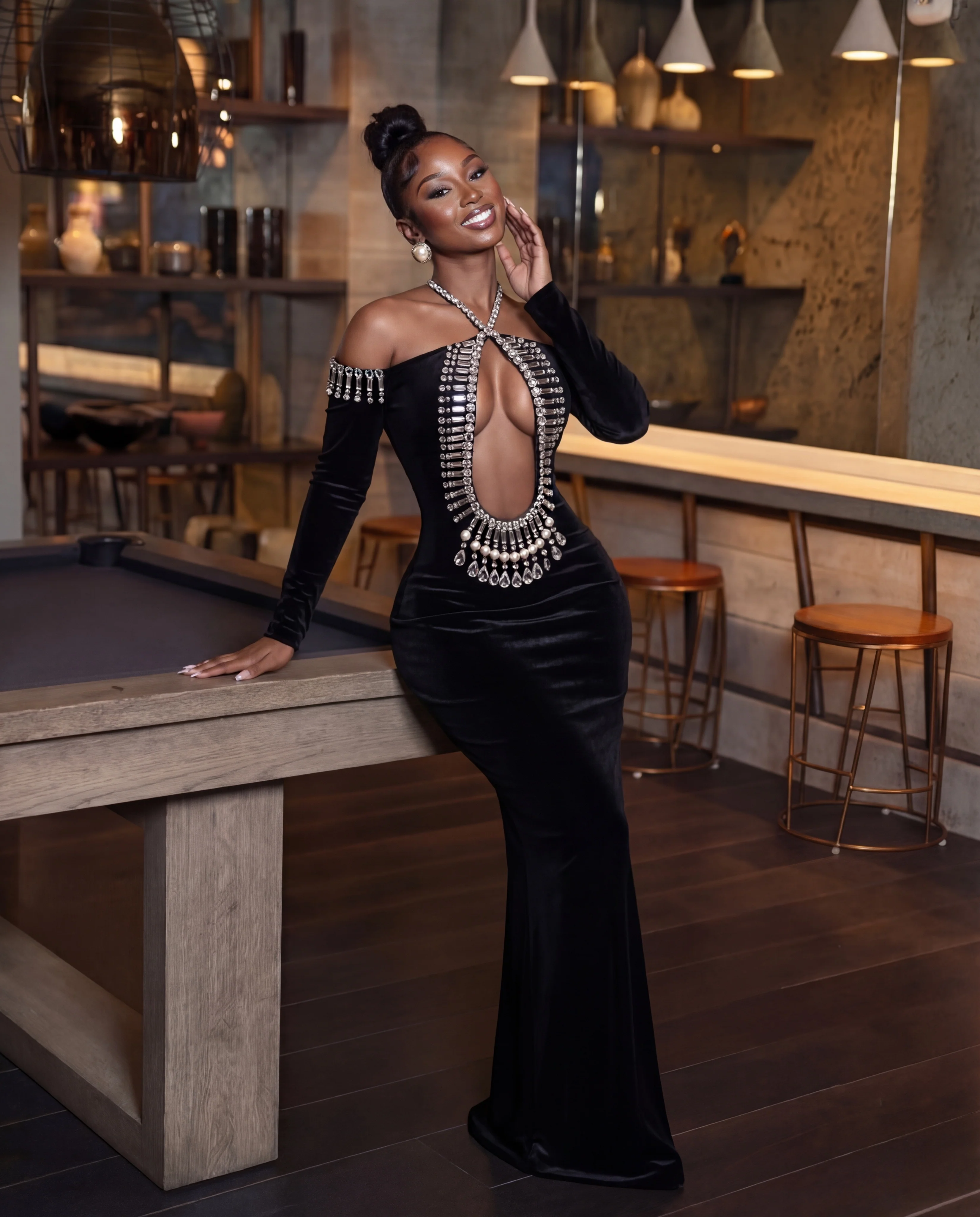 Black Diamond gown