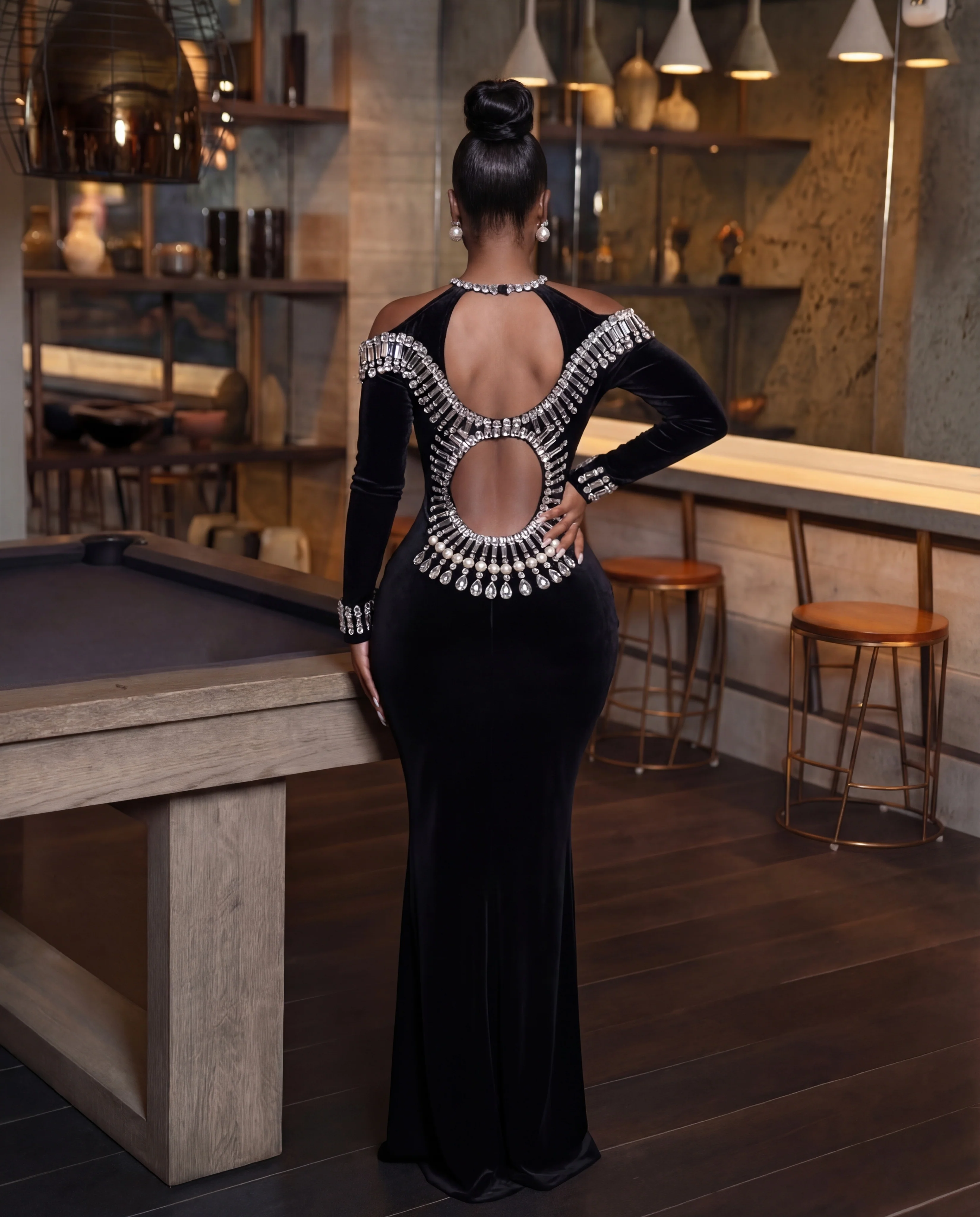 Black Diamond gown - Image 2