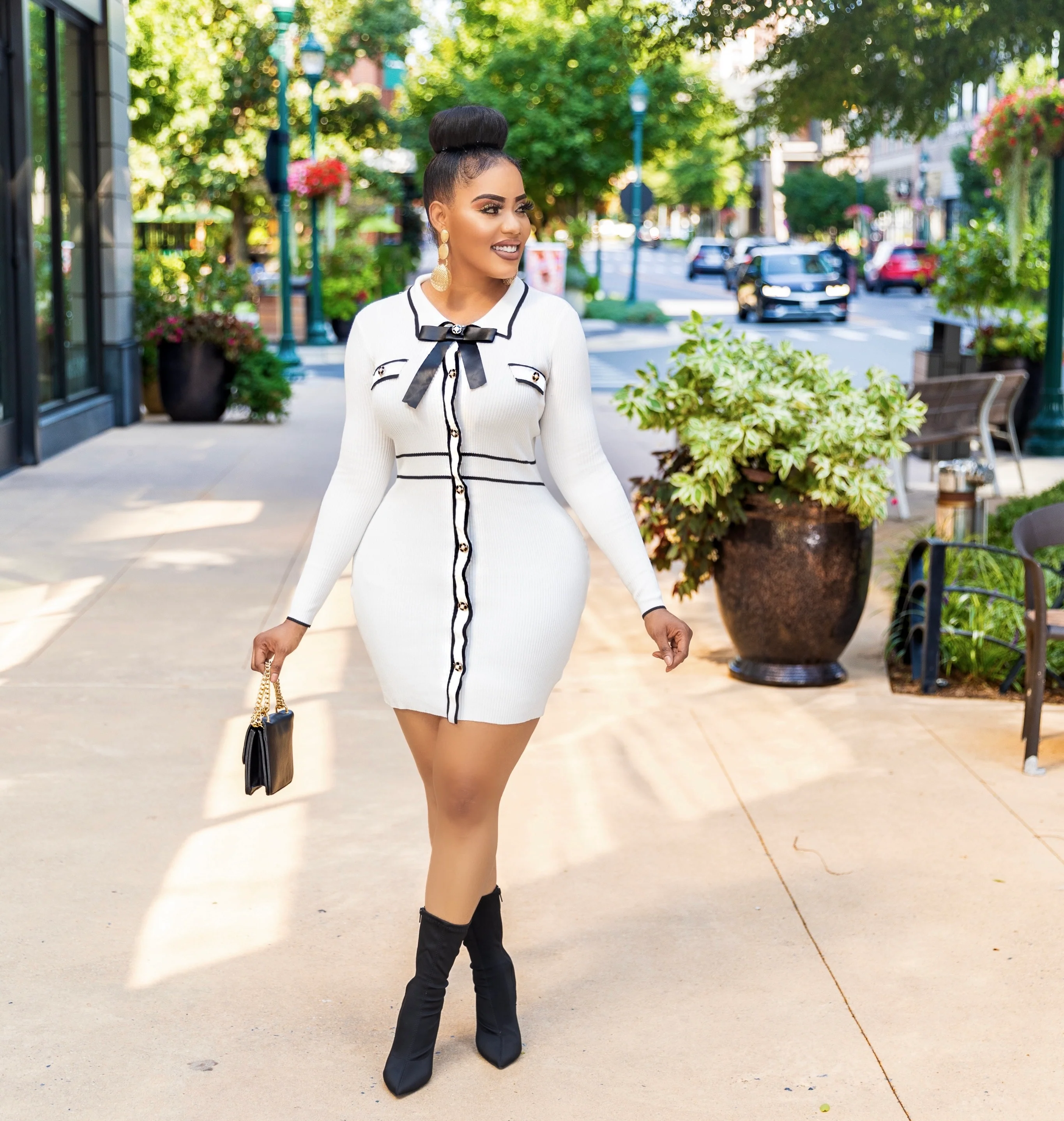 CC PEPPY KNIT DRESS - Image 2