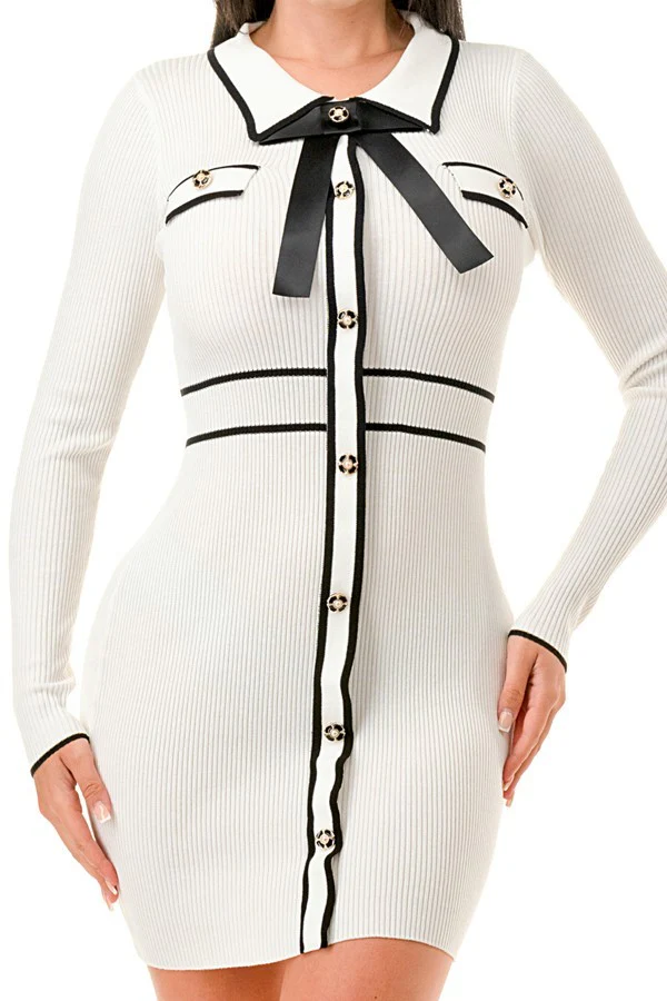 CC PEPPY KNIT DRESS - Image 4