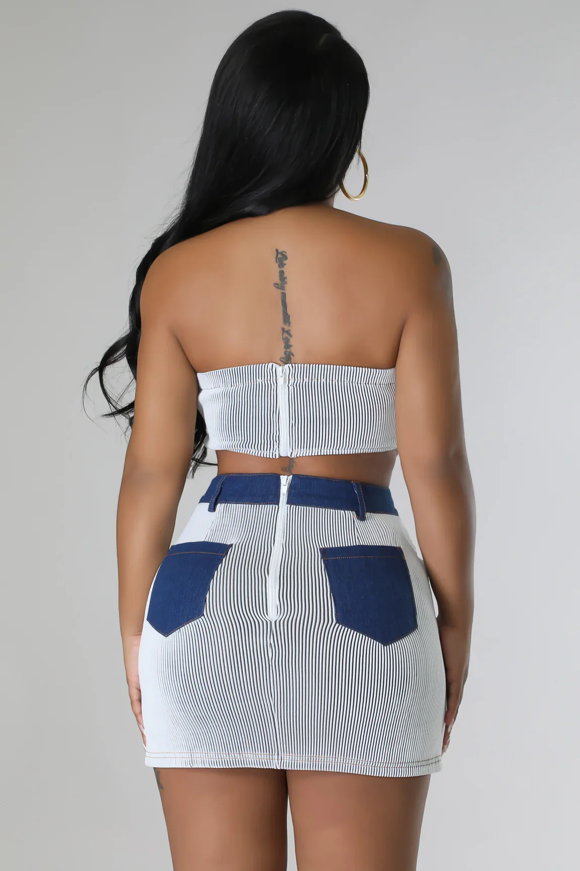 Don’t mess around denim set - Image 6