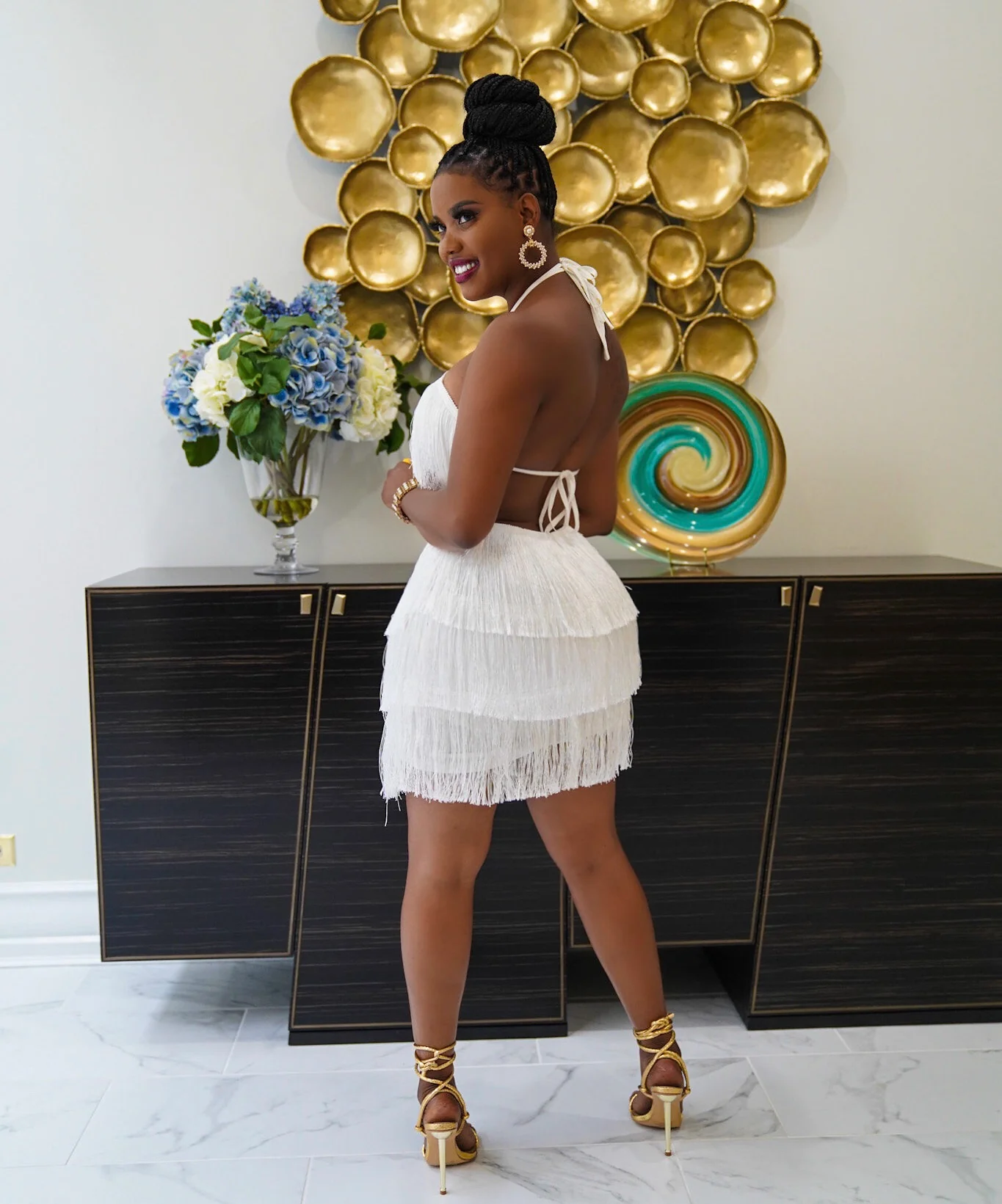 Donovian Fringe dress - Image 4