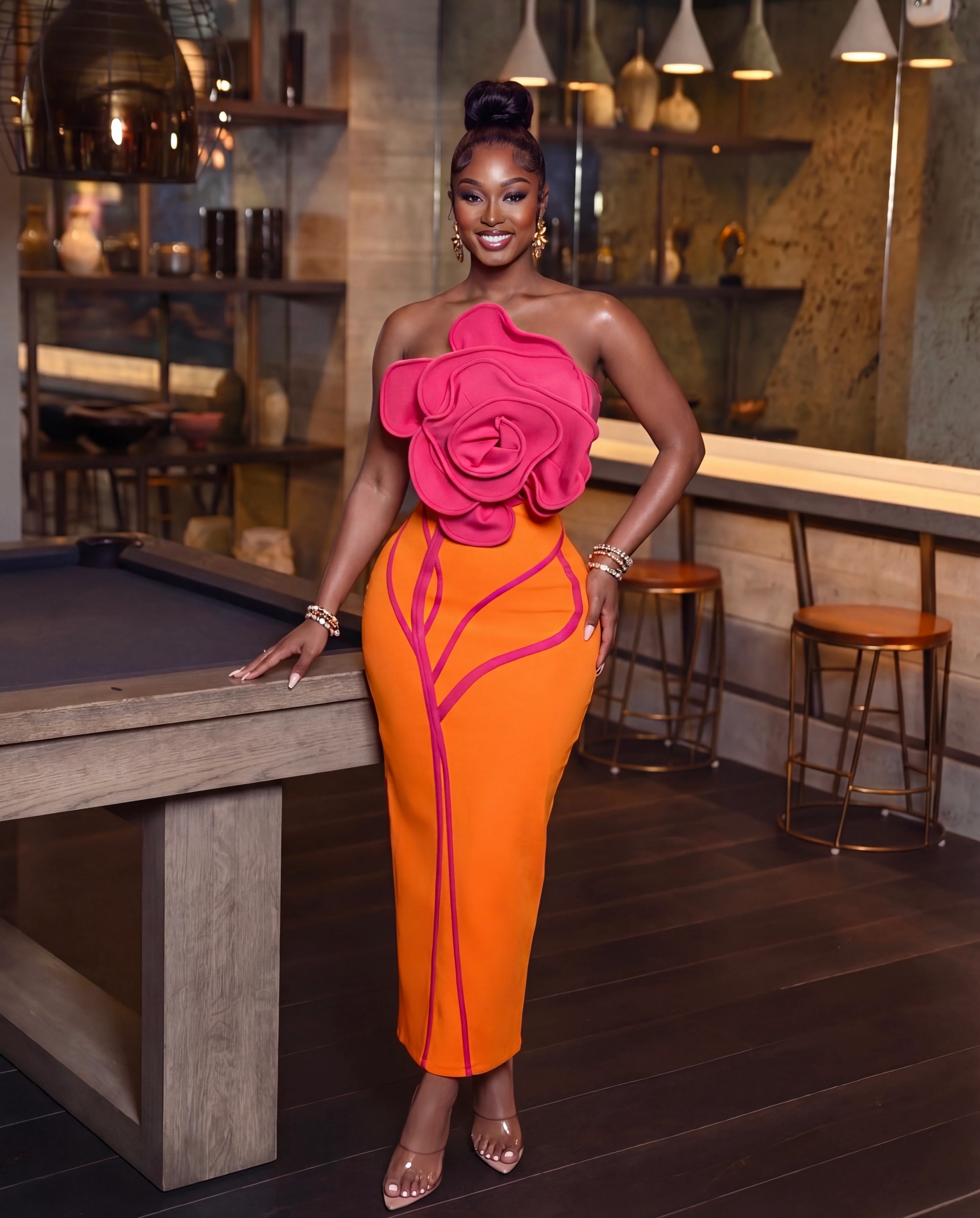 Halle sunset bandage dress - Image 2