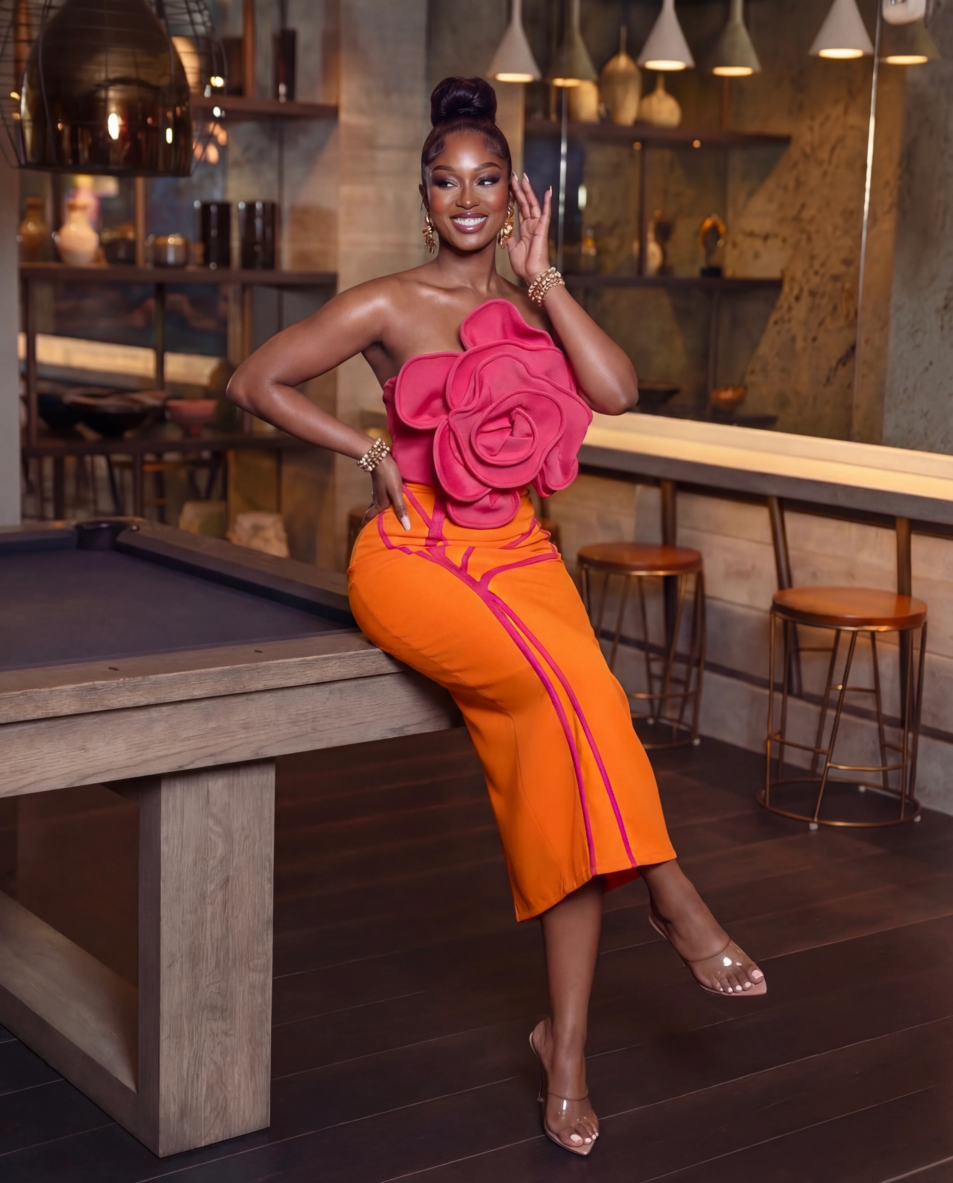 Halle sunset bandage dress - Image 3