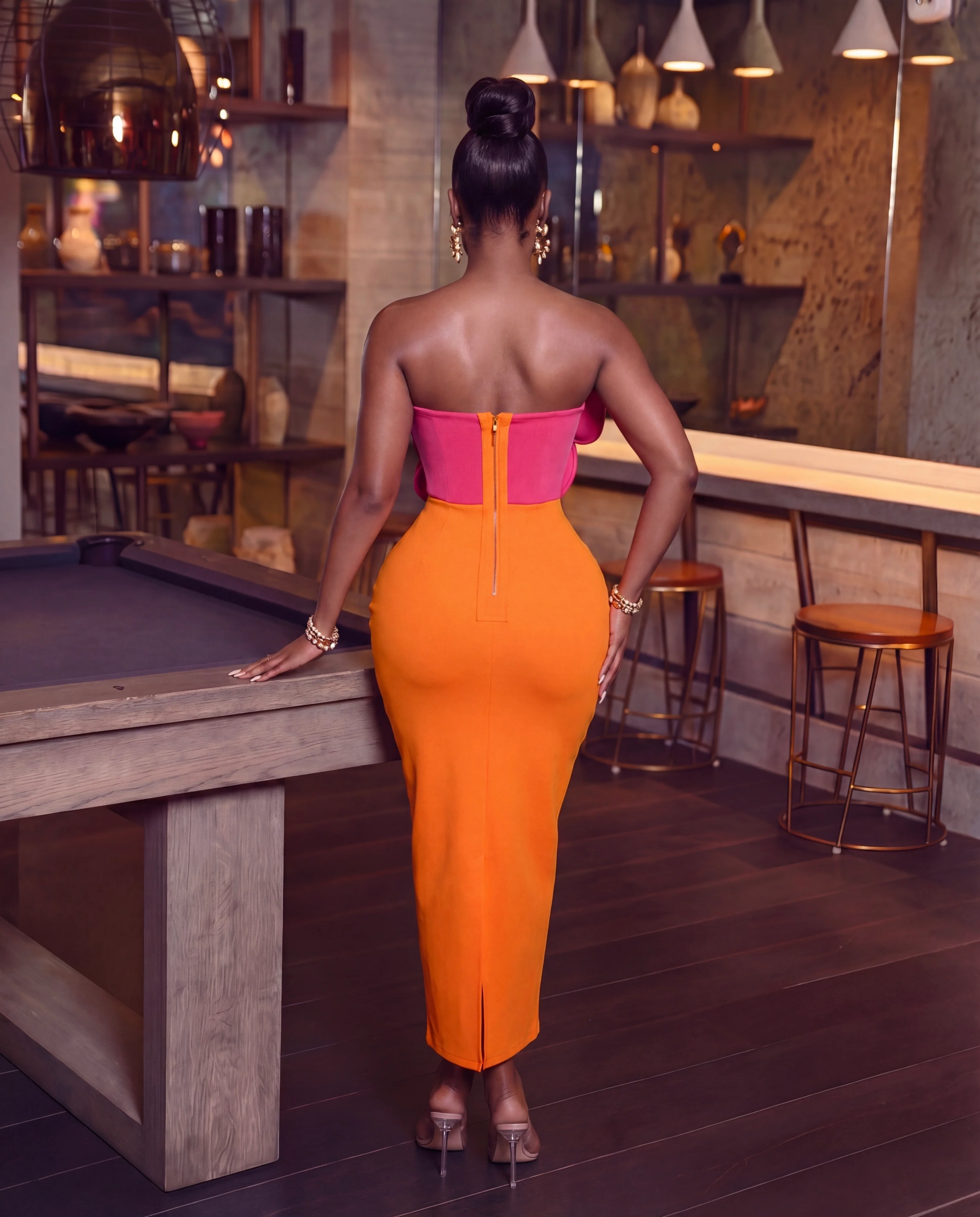 Halle sunset bandage dress - Image 4