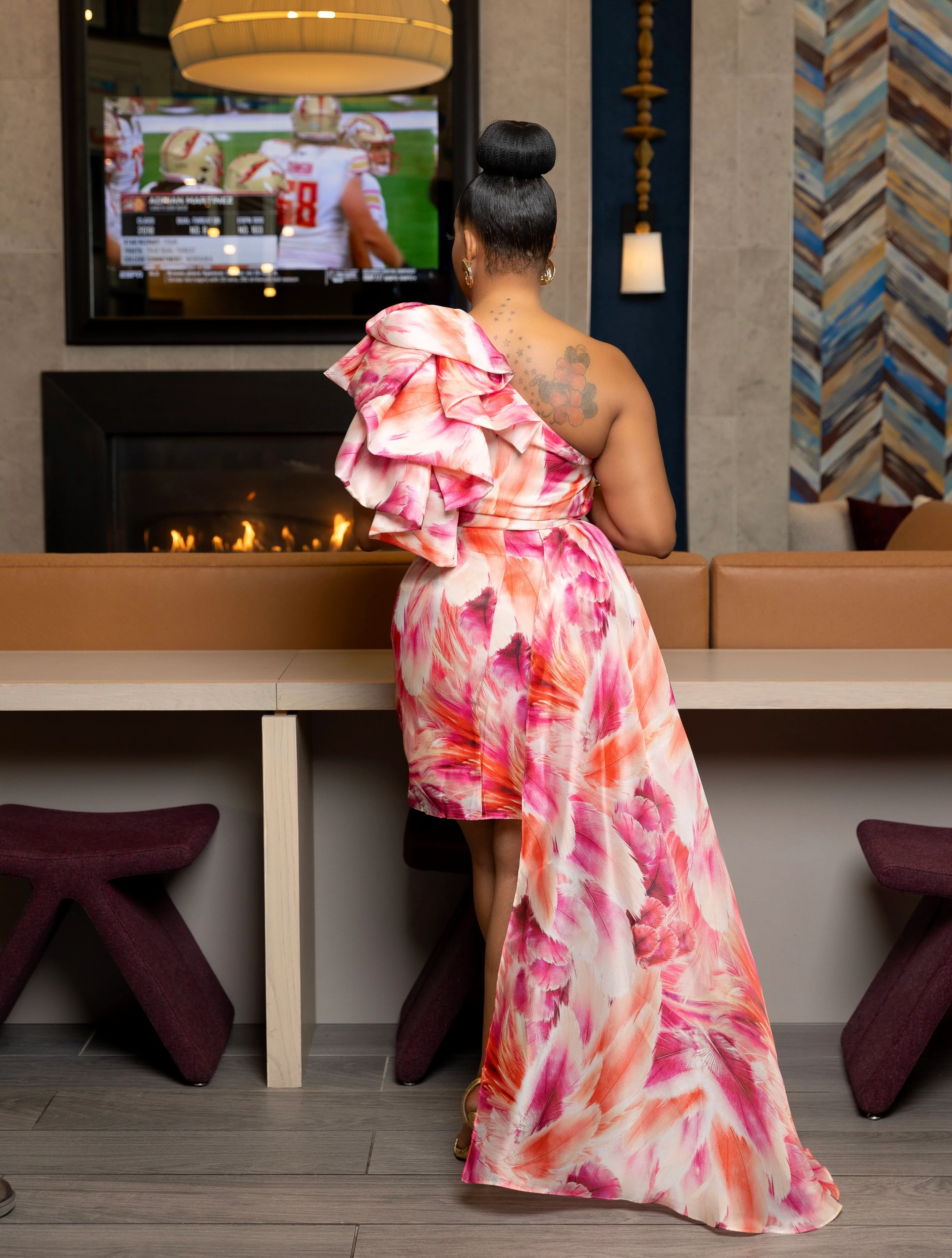 JOCELIN STATEMENT DRESS - Image 3