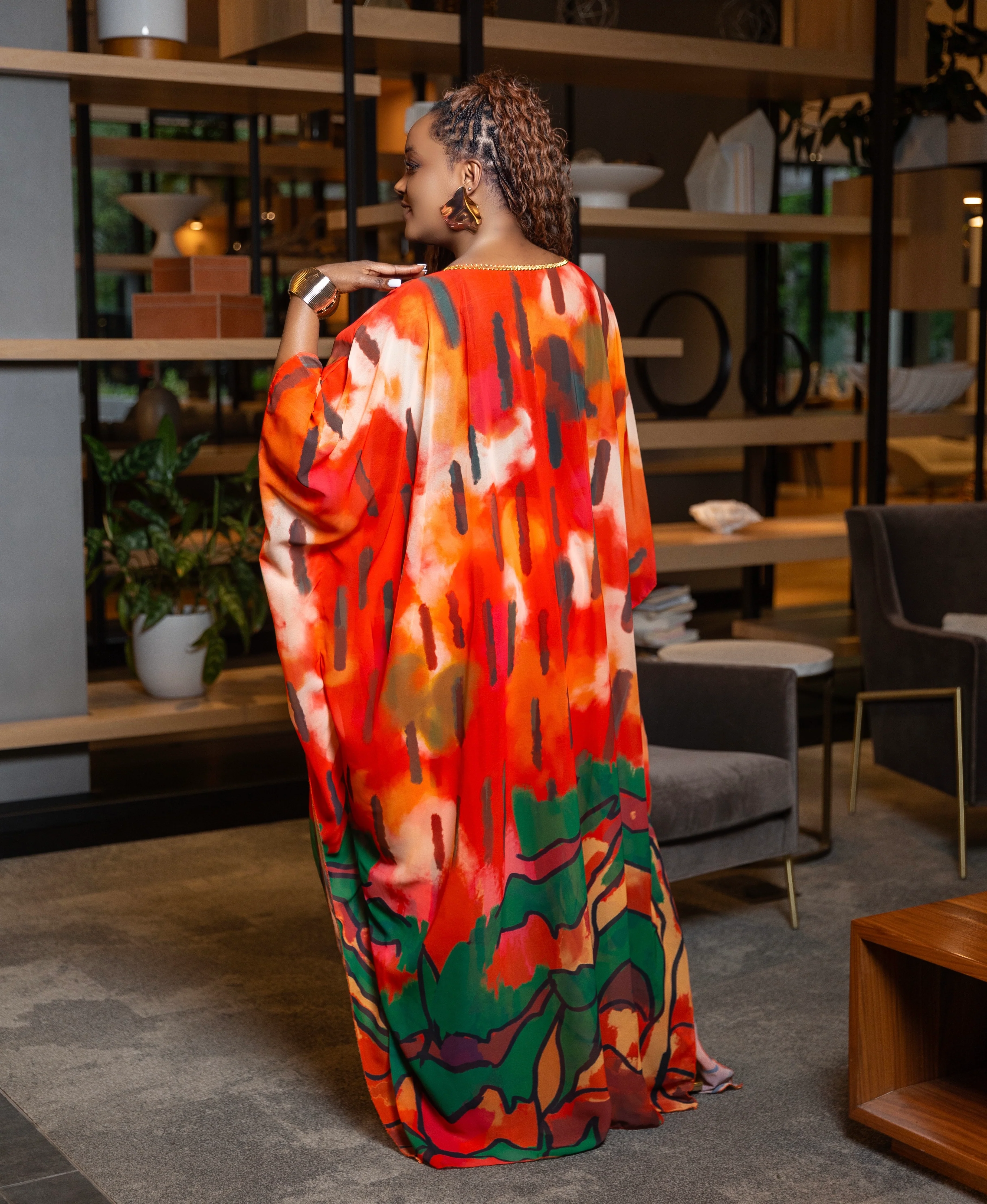 Julia two piece kaftan set - Image 2
