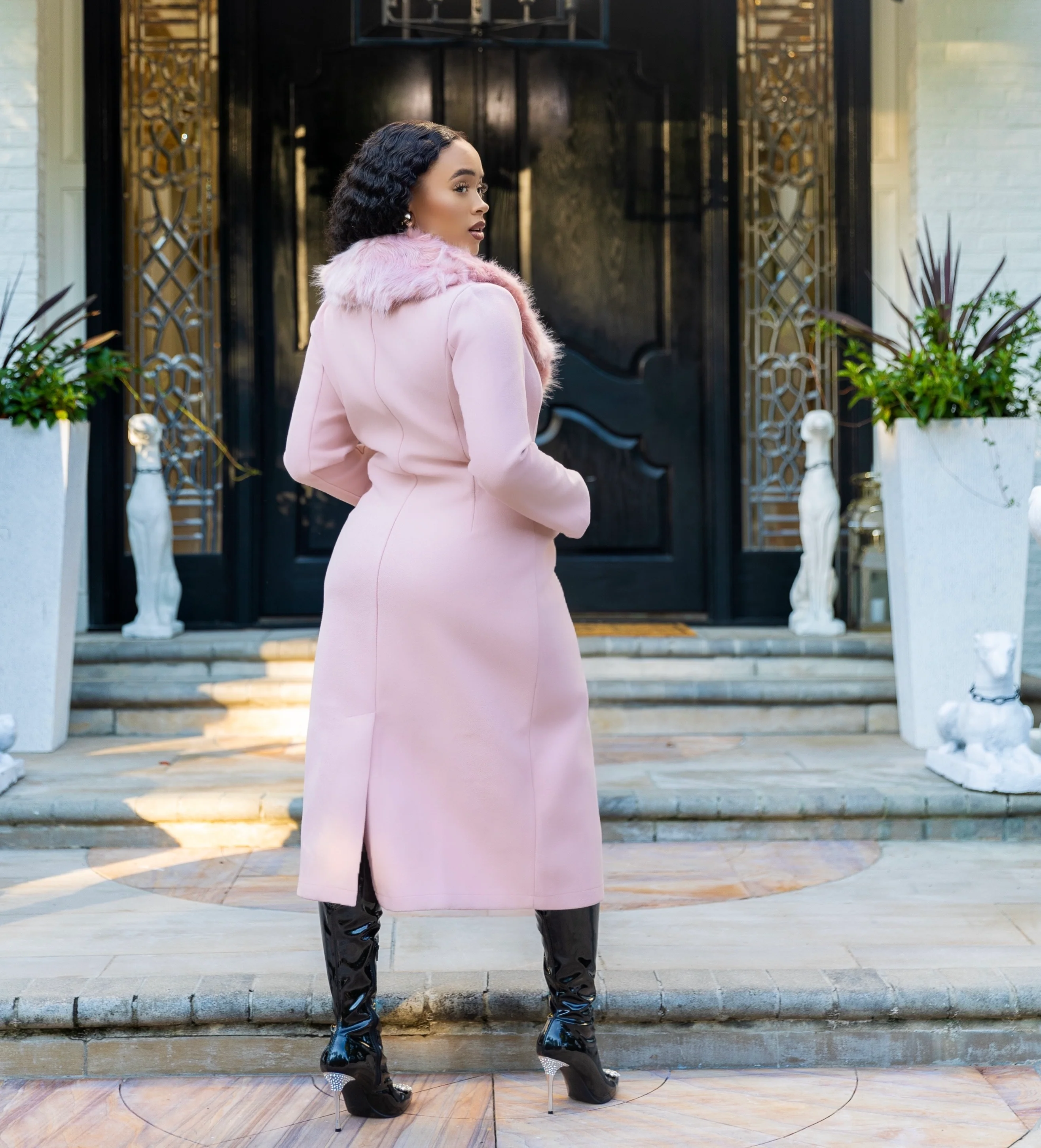 Make Me Blush Coat - blush - Image 3