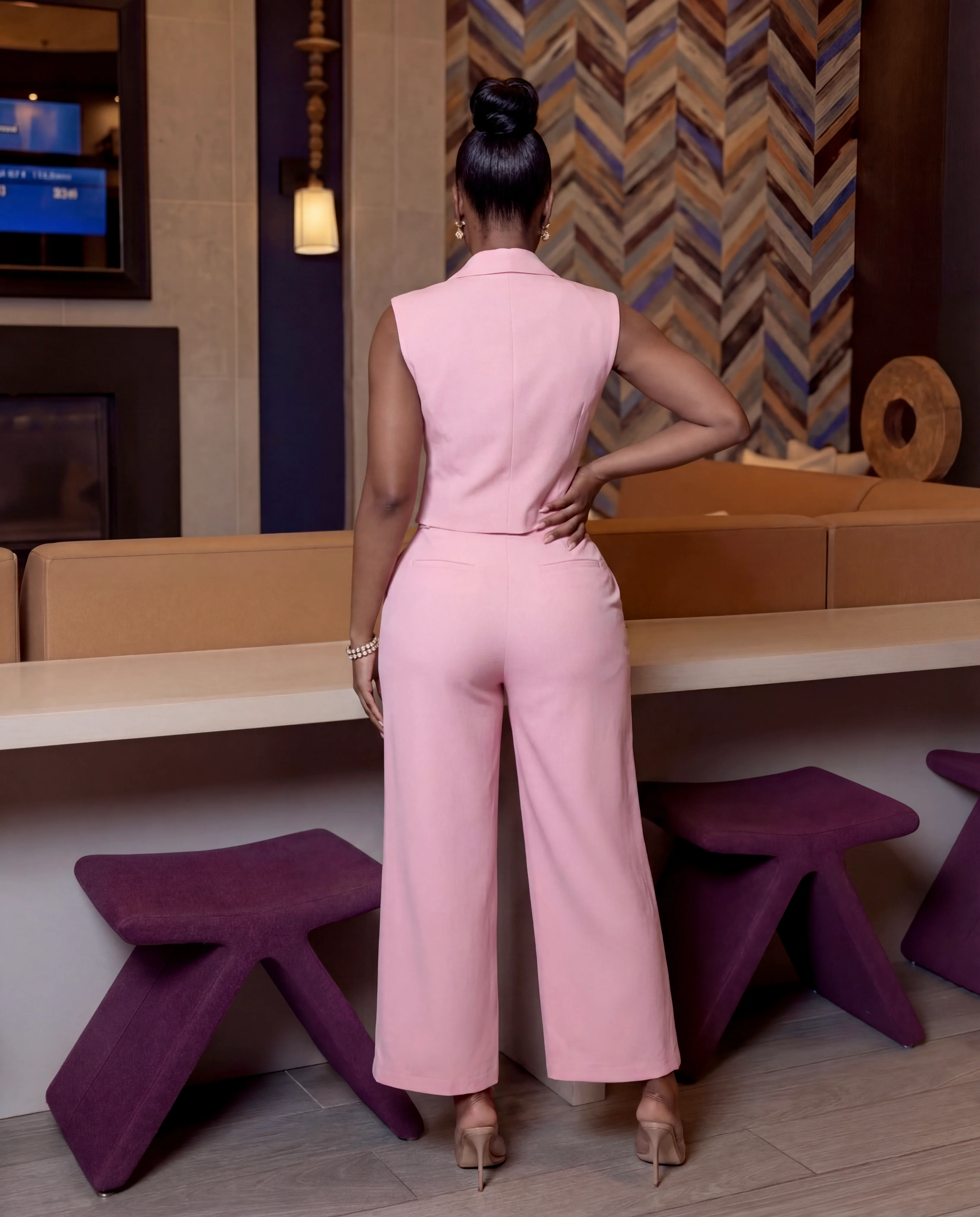 Power Shoulder Blazer and Colette Set - Image 3