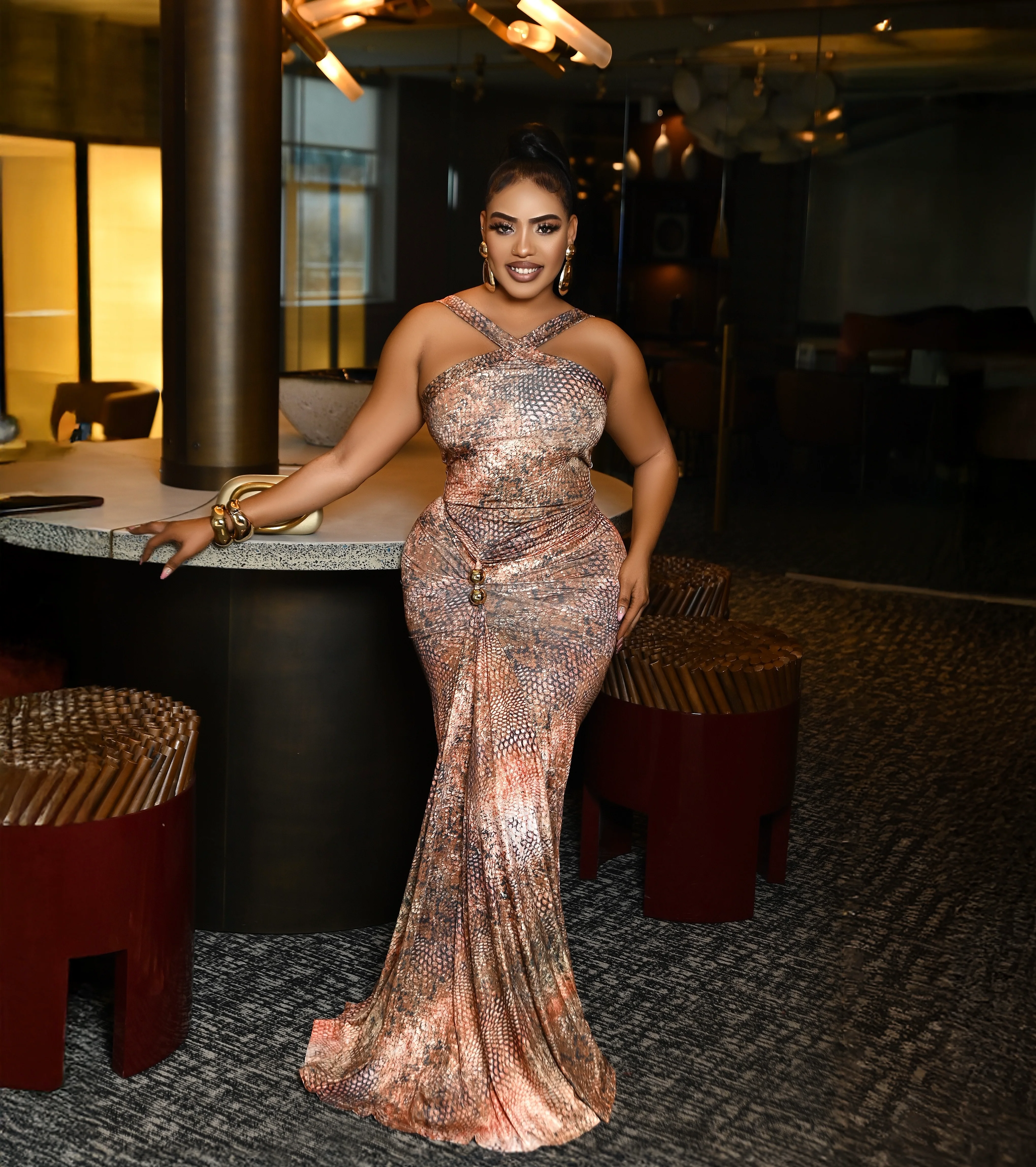 Rare Catch maxi dress
