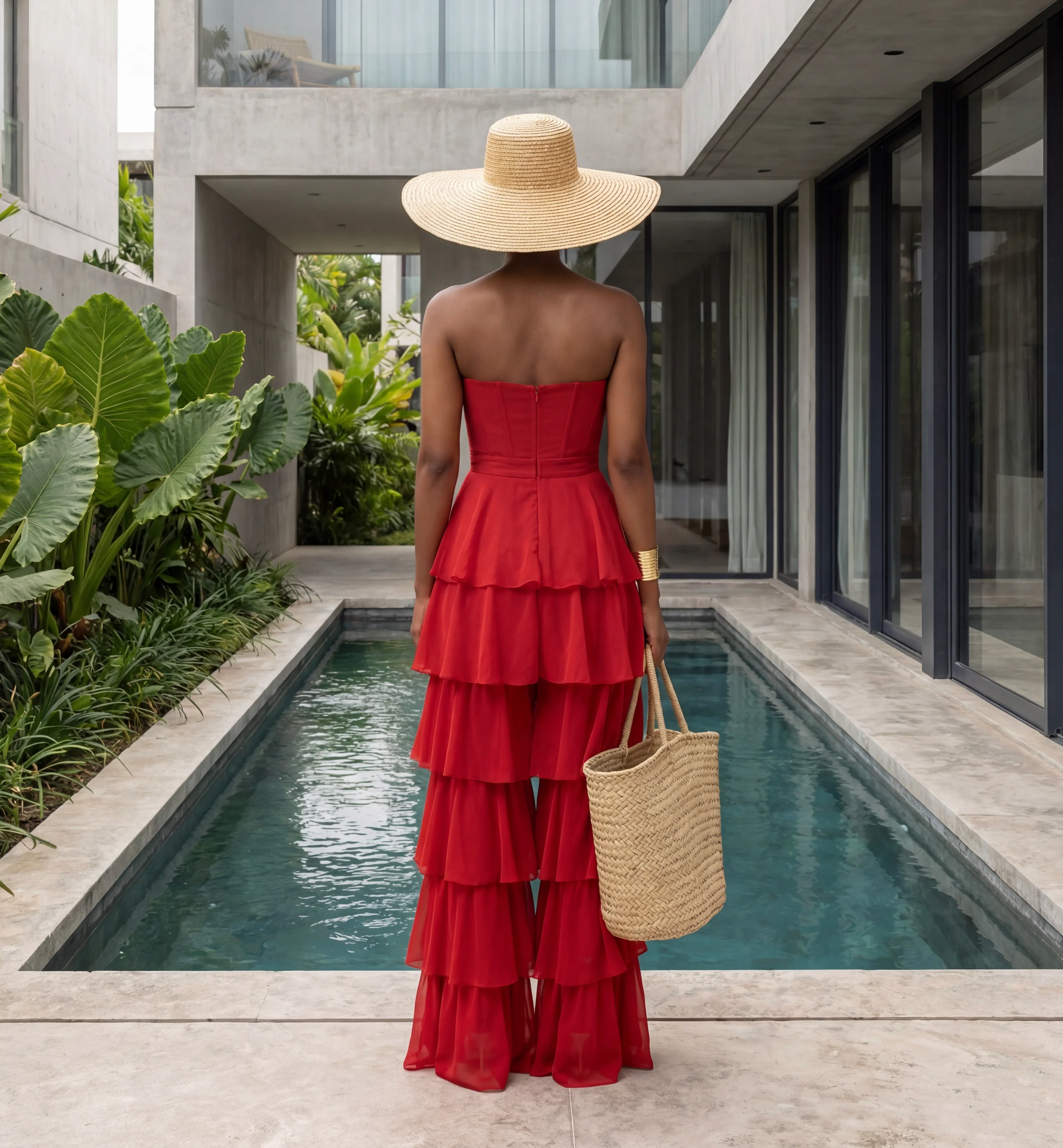 Riviera Tiered Jumpsuit - Image 2