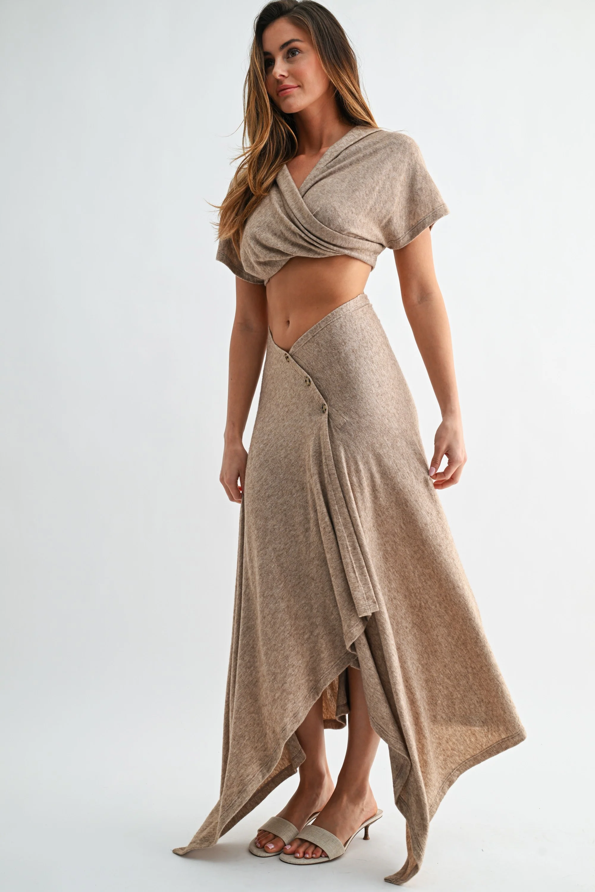 Sandstone Serenity Skirt Set - Image 8