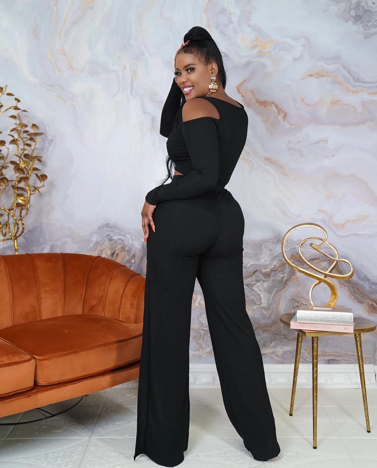 Stay fabulous 2 piece set ( plus sizes available) - Image 3