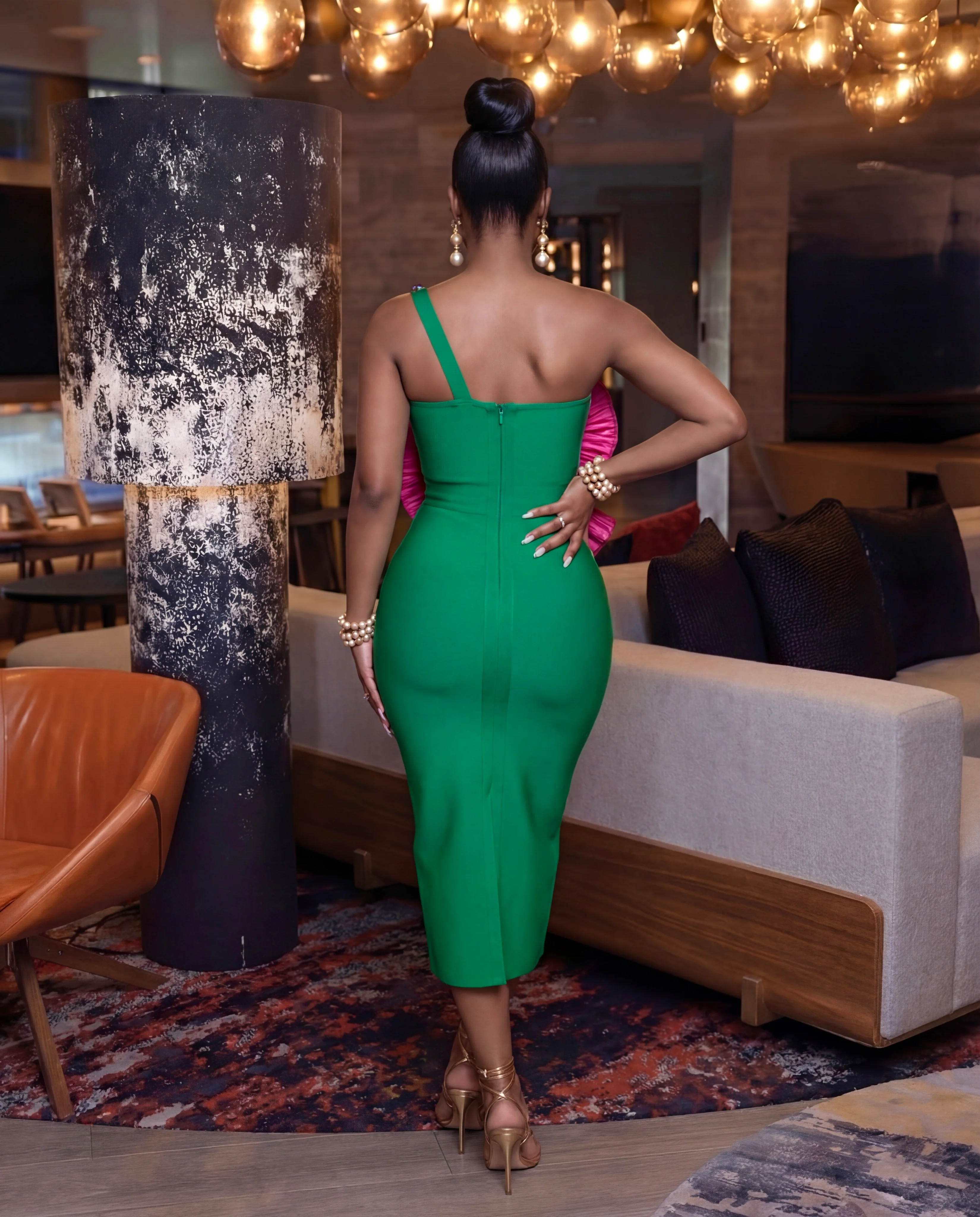 Talliah sculpted dress - Image 3