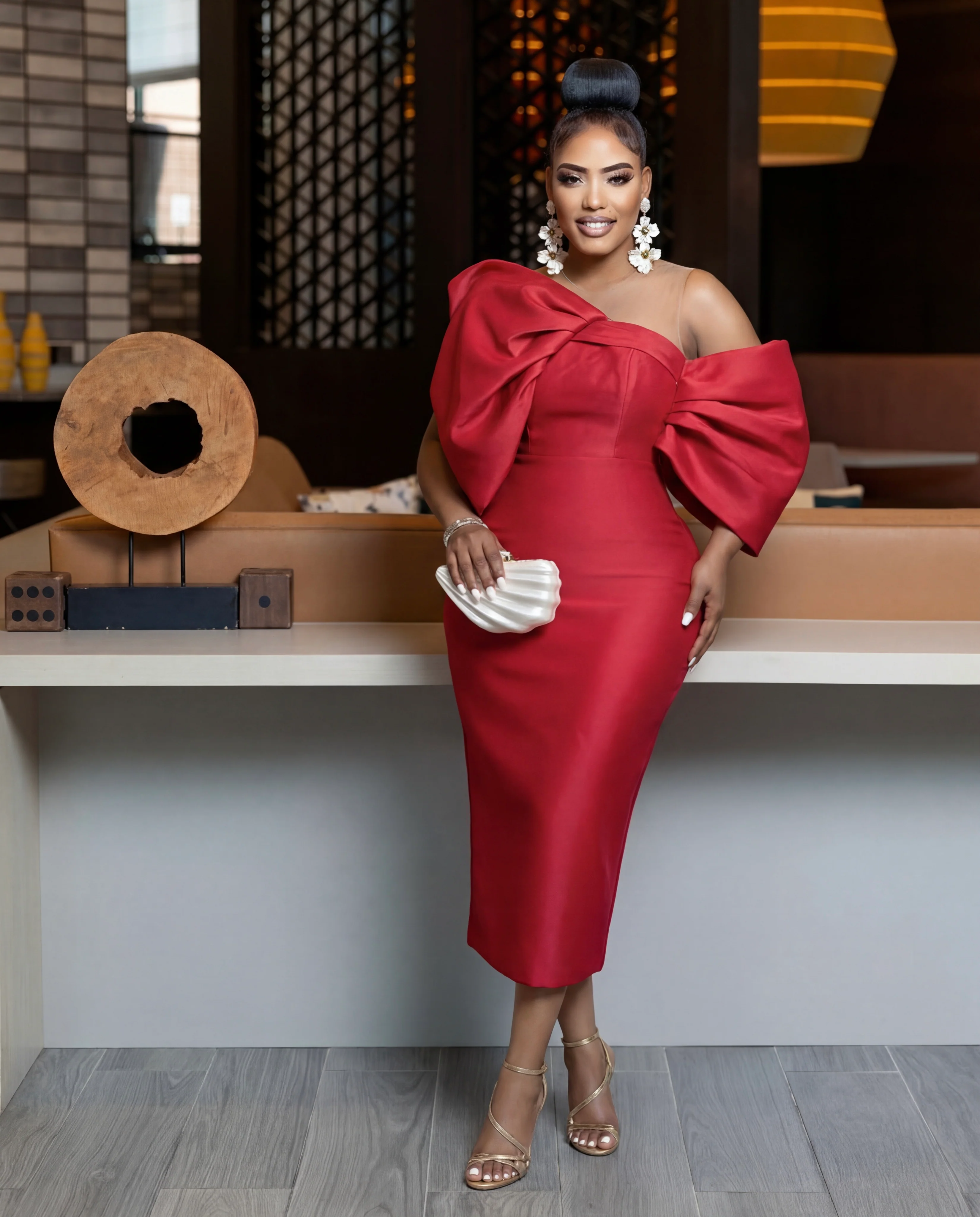 Timeless elegance bow dress