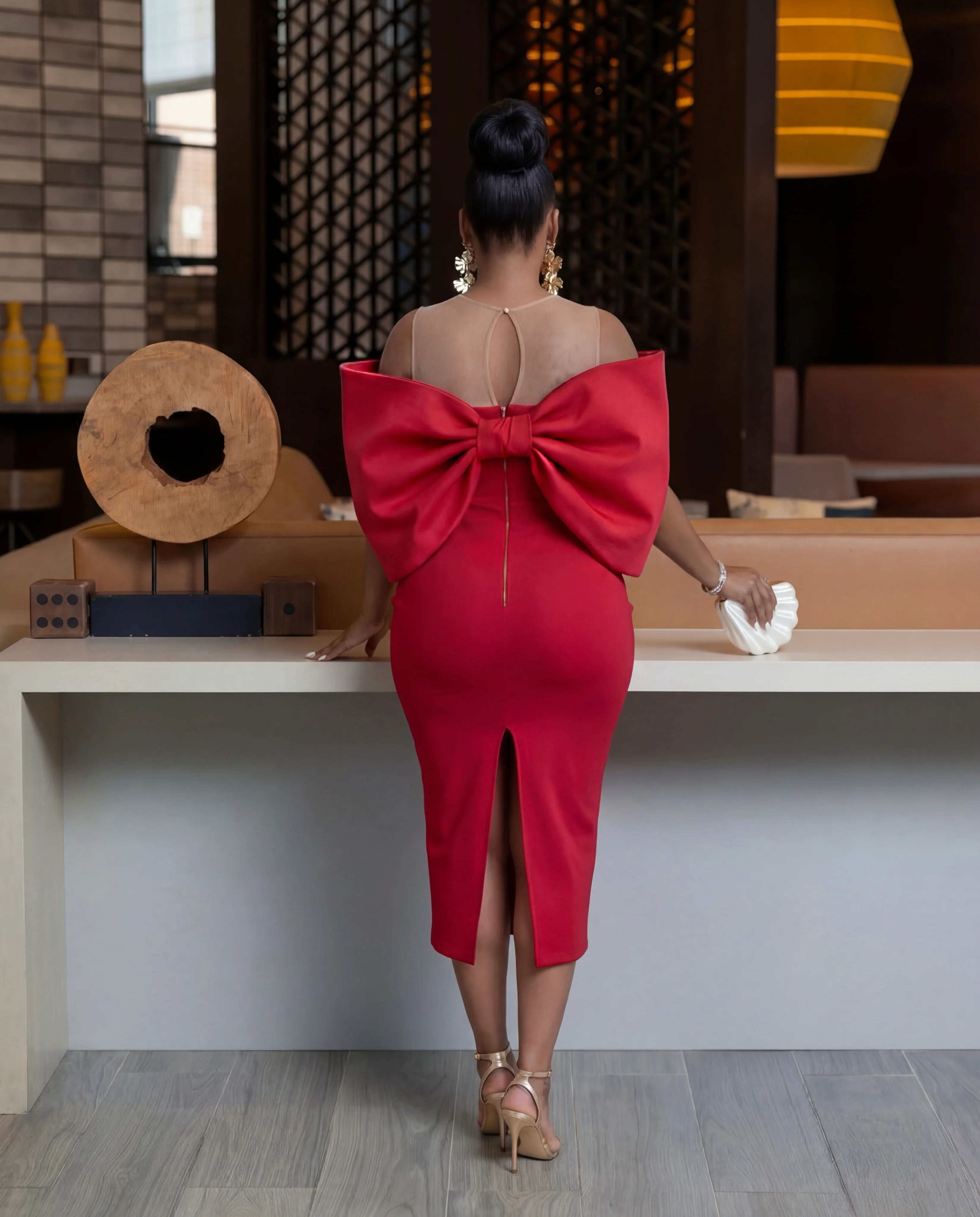 Timeless elegance bow dress - Image 2
