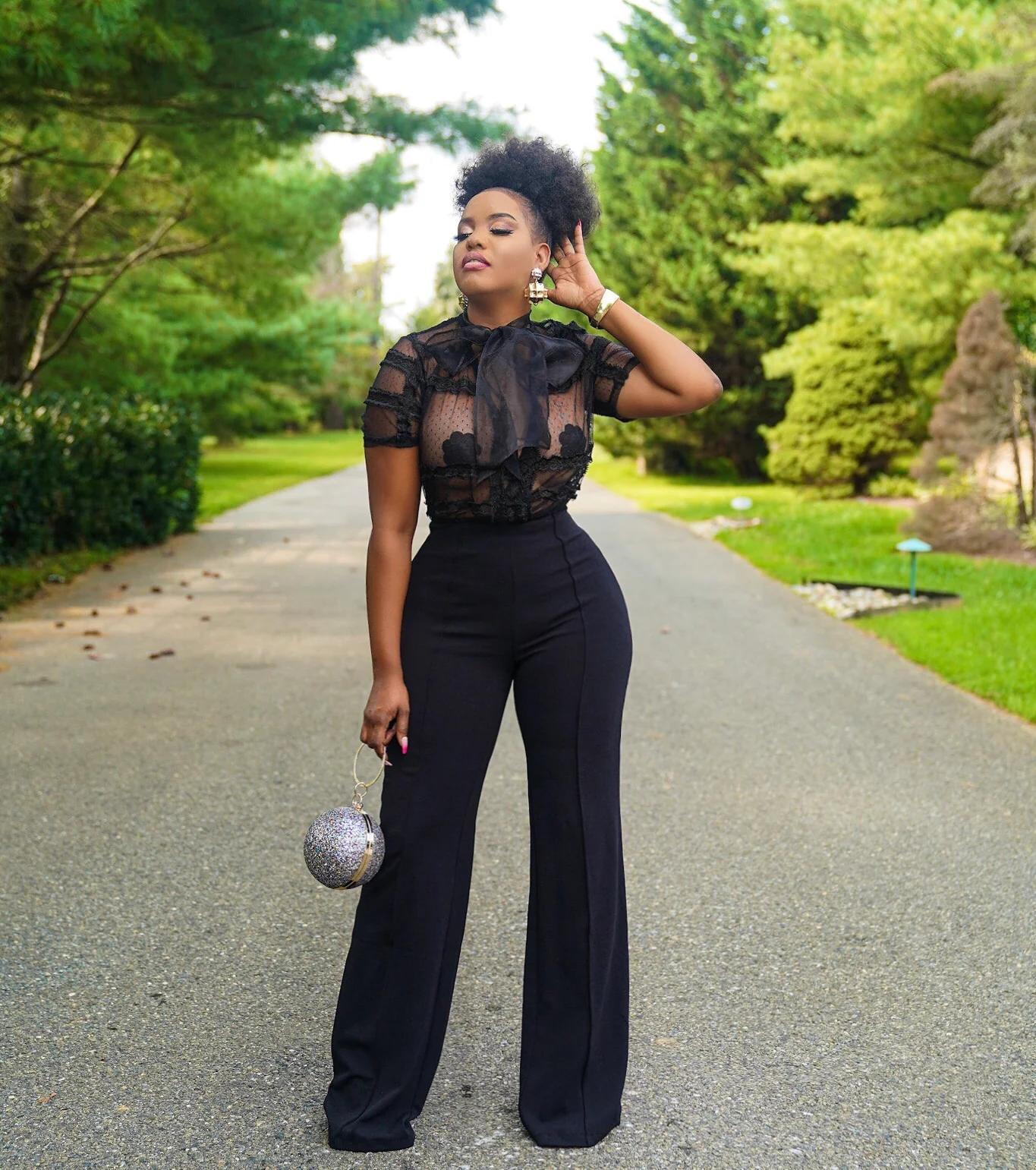 Tracy Bow Tie jumpsuit - Image 2