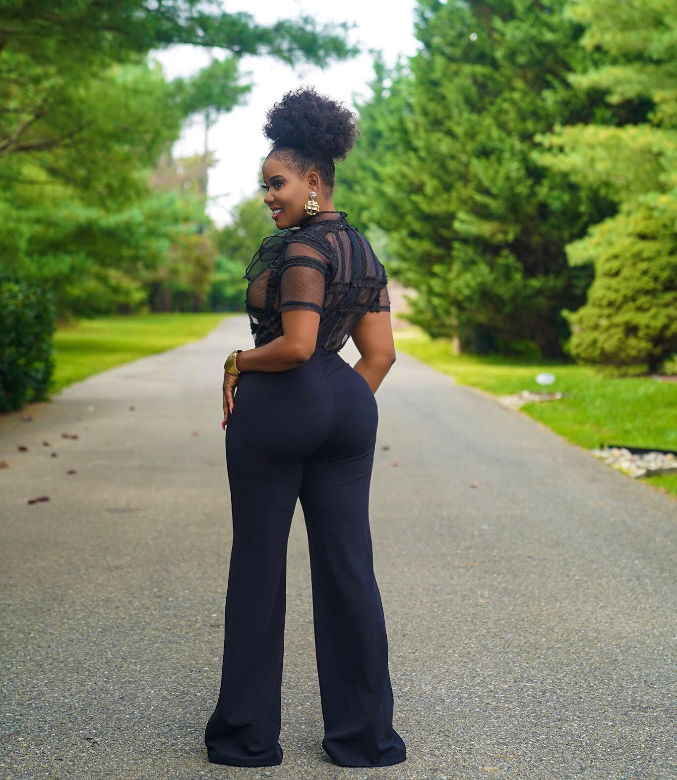 Tracy Bow Tie jumpsuit - Image 3