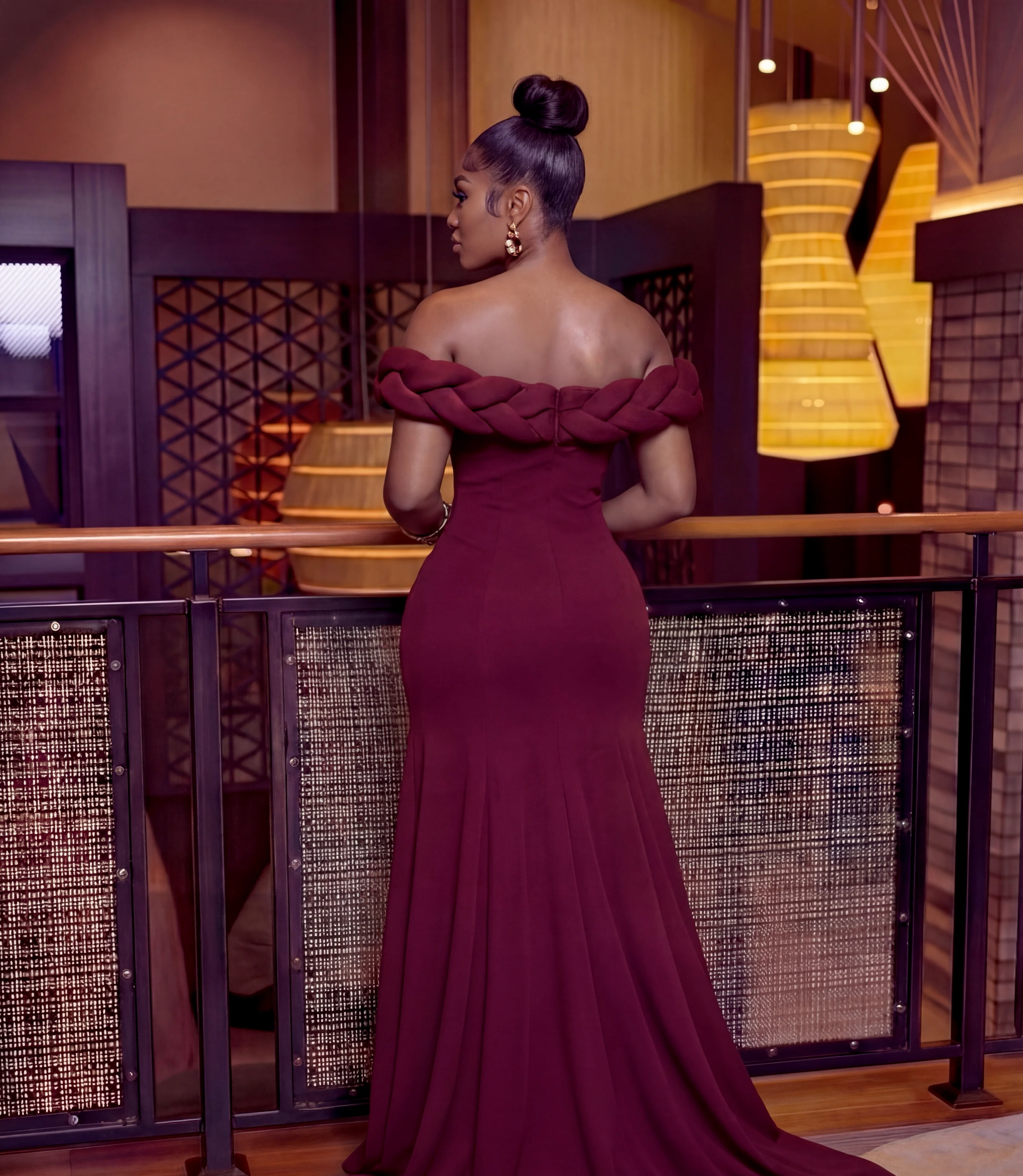twisted maxi dress - Image 2