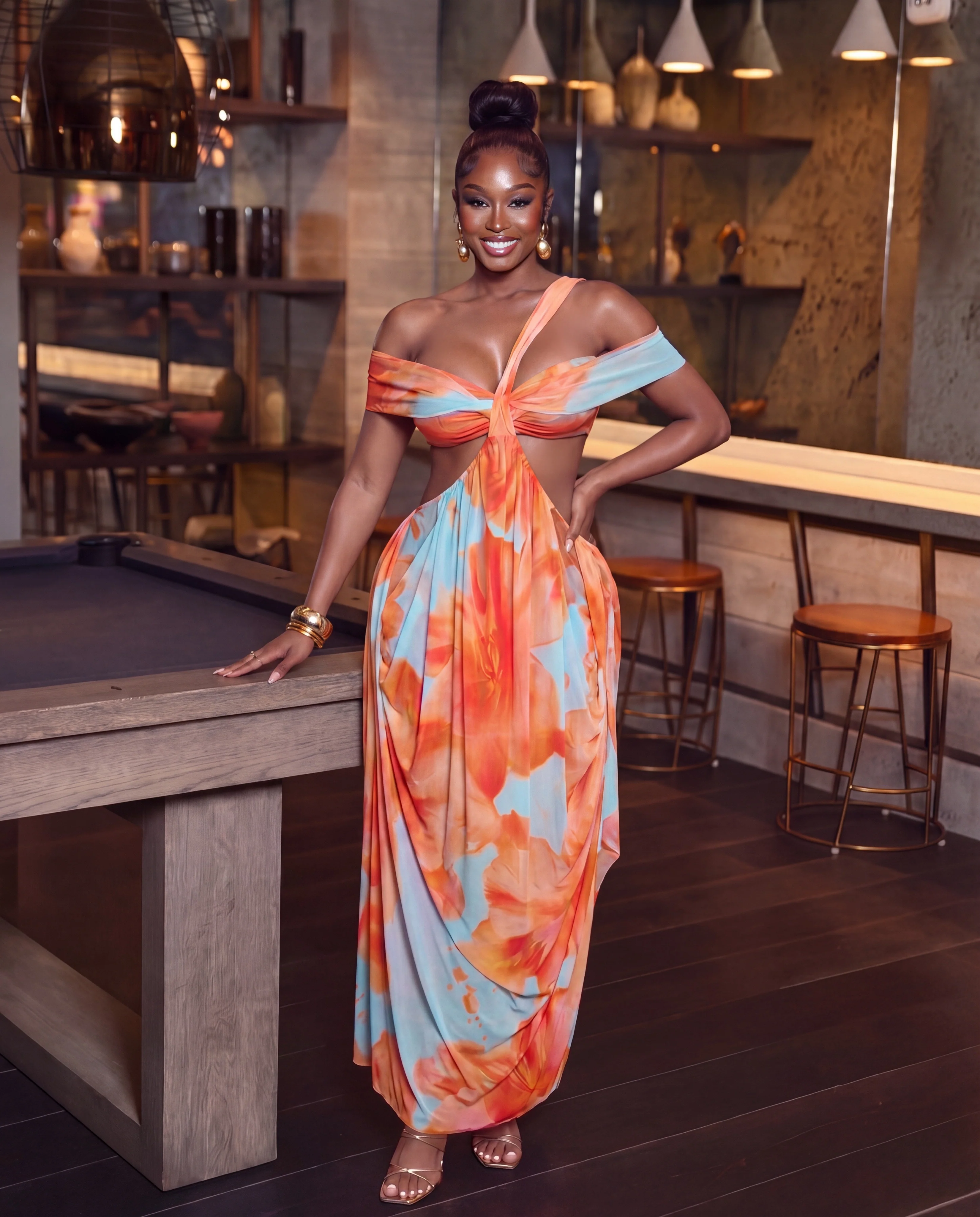 Vacay mindset macsi dress