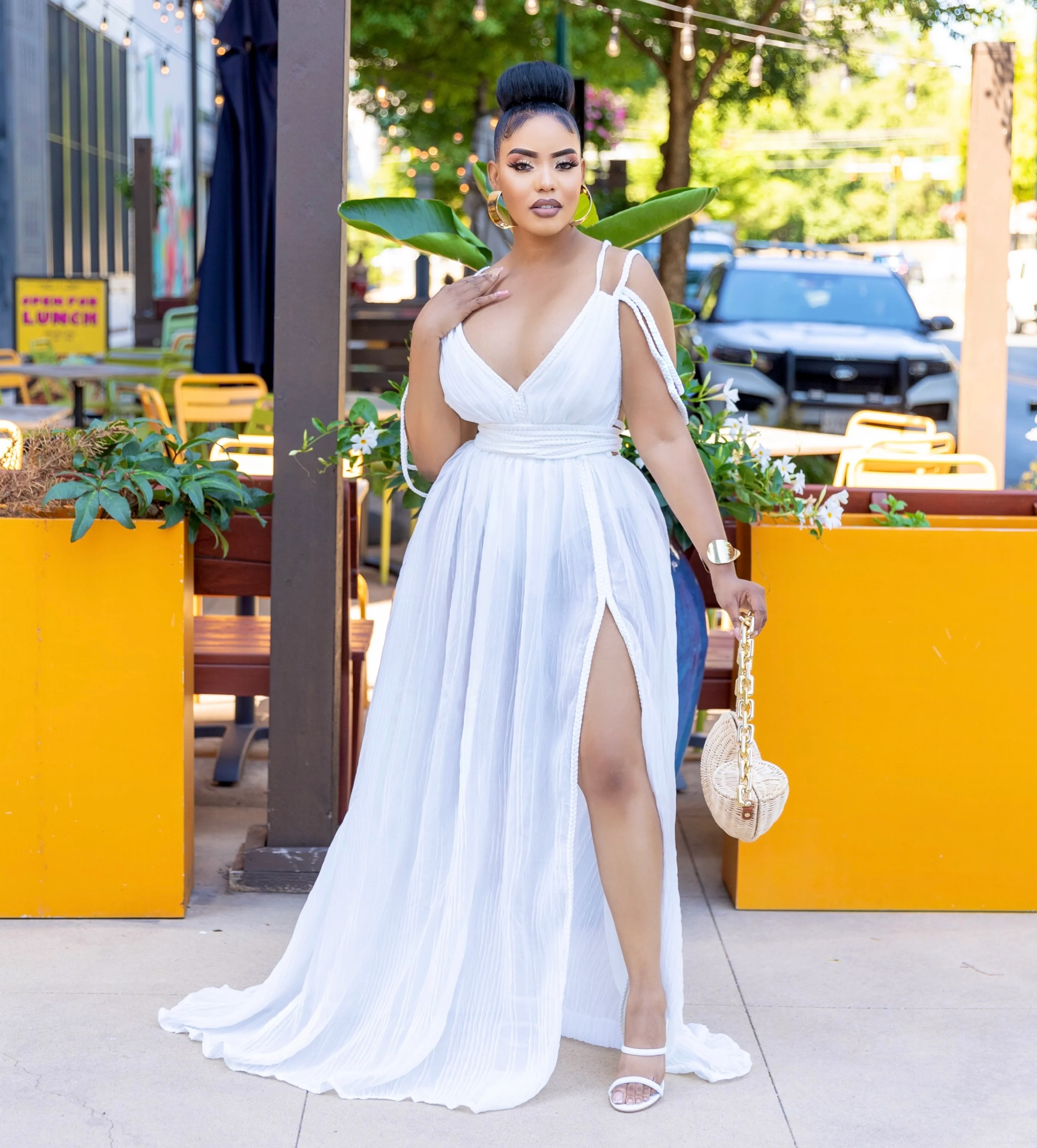 White Goddess maxi dress - Image 2