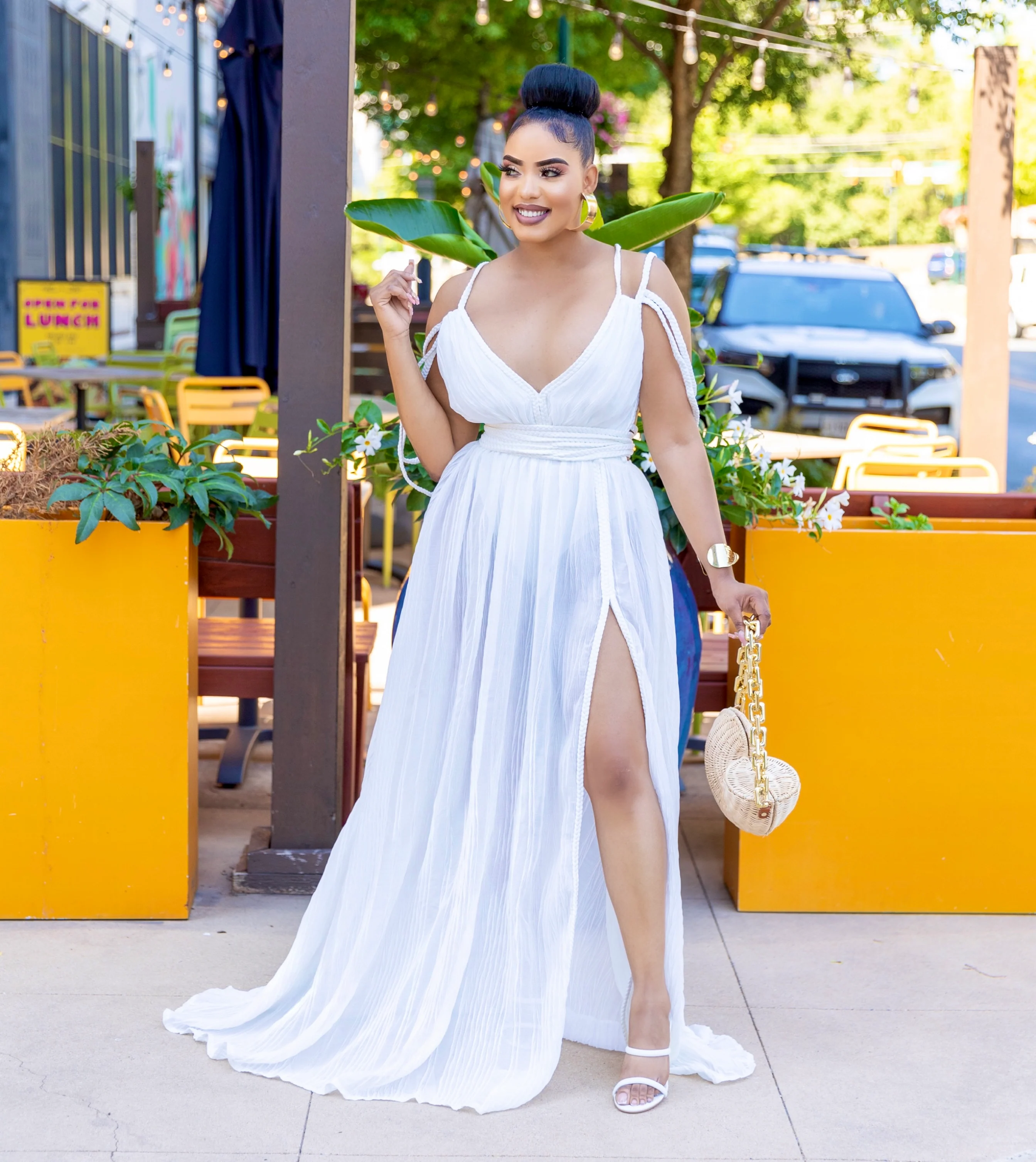 White Goddess maxi dress - Image 3
